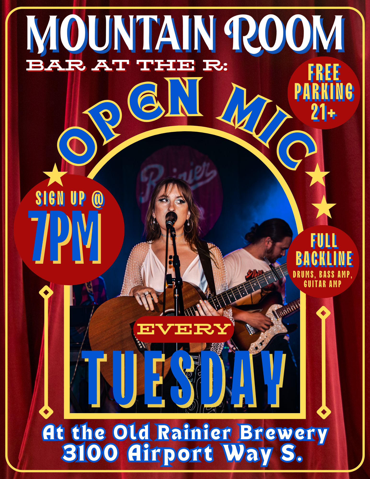 Open Mic at The Mountain Room