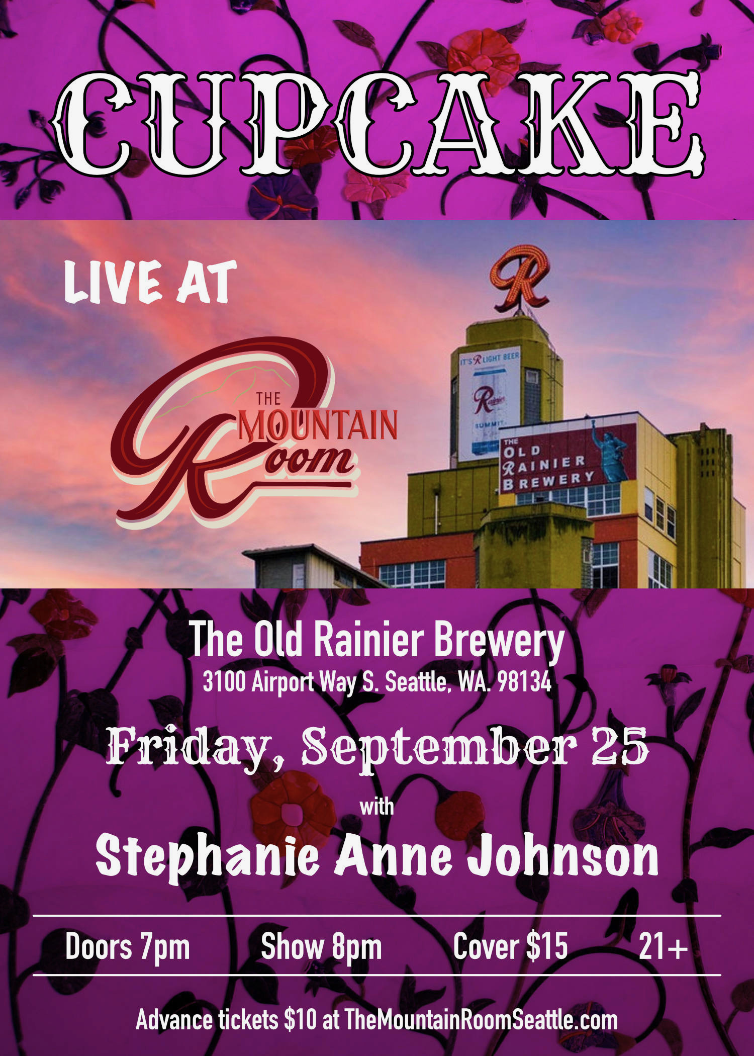 Stephanie Anne Johnson, Cupcake, Solwav at The Mountain Room