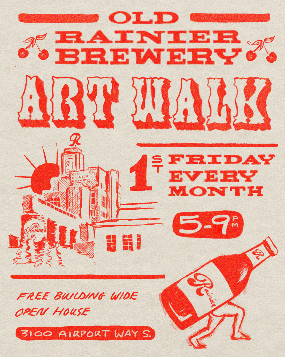 OLD RAINIER BREWERY ART WALK at The Mountain Room
