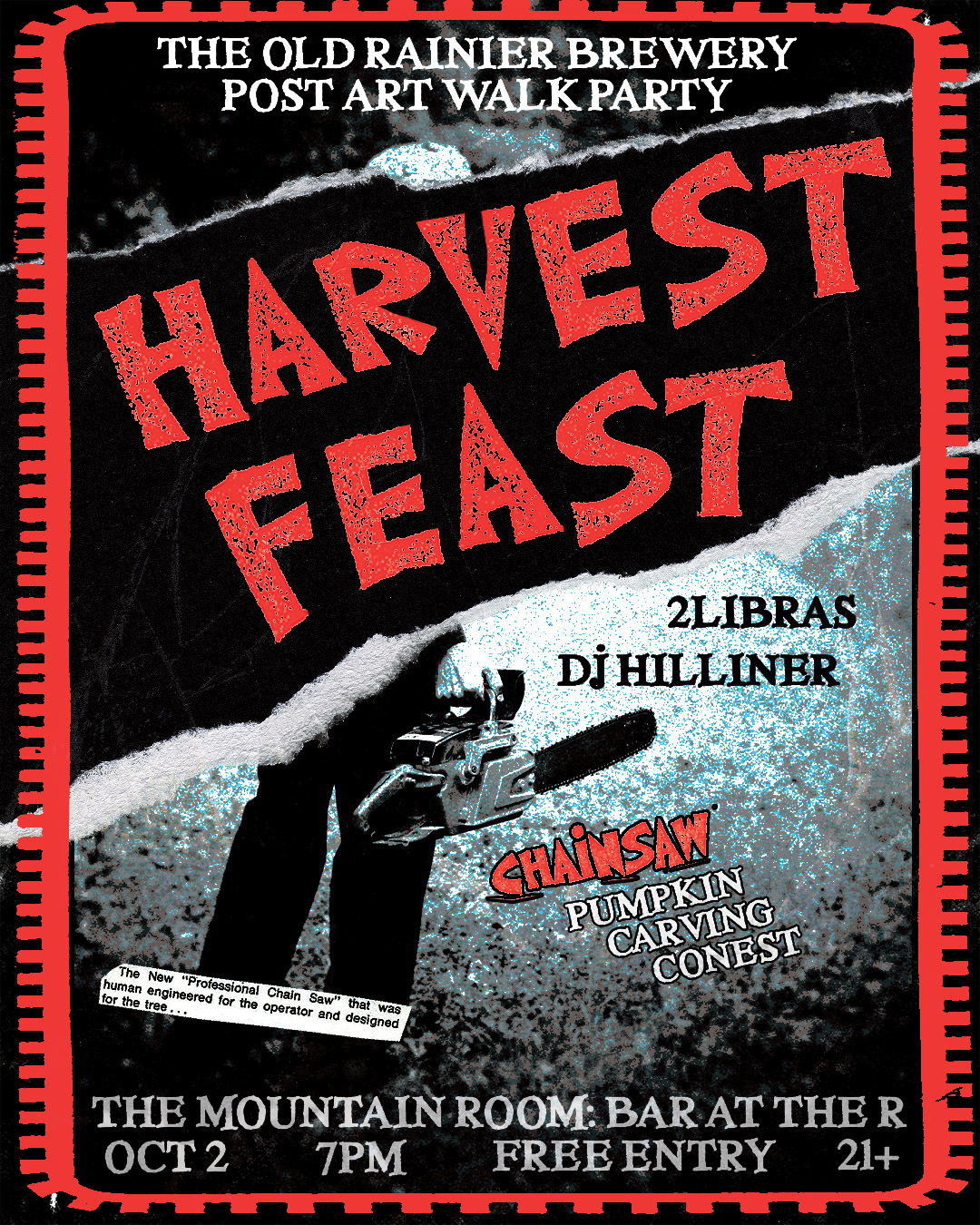 HARVEST FEAST at The Mountain Room