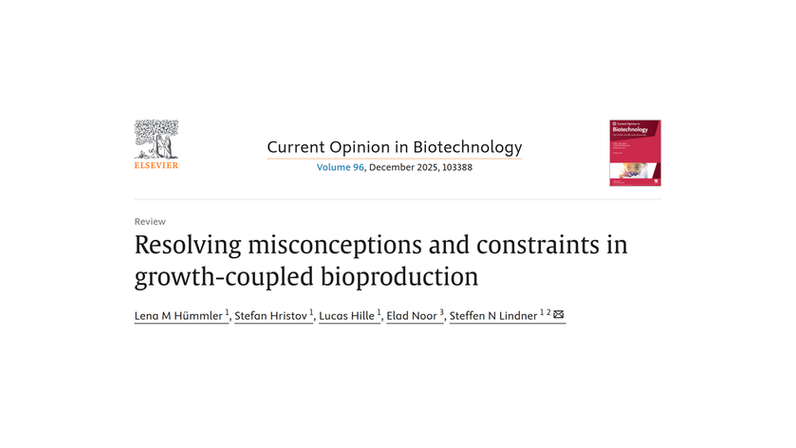 Opinion Piece on Growth-Coupled Bioproduction Published for COBIOT