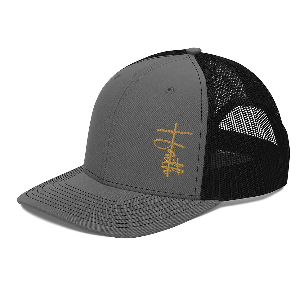 Thumbnail: Faith Cross trucker cap