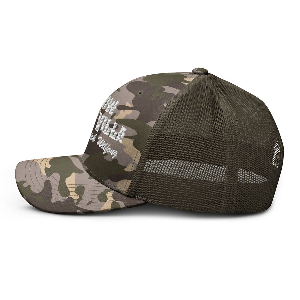 Thumbnail: I Know Pancho Villa Camouflage Trucker Hat