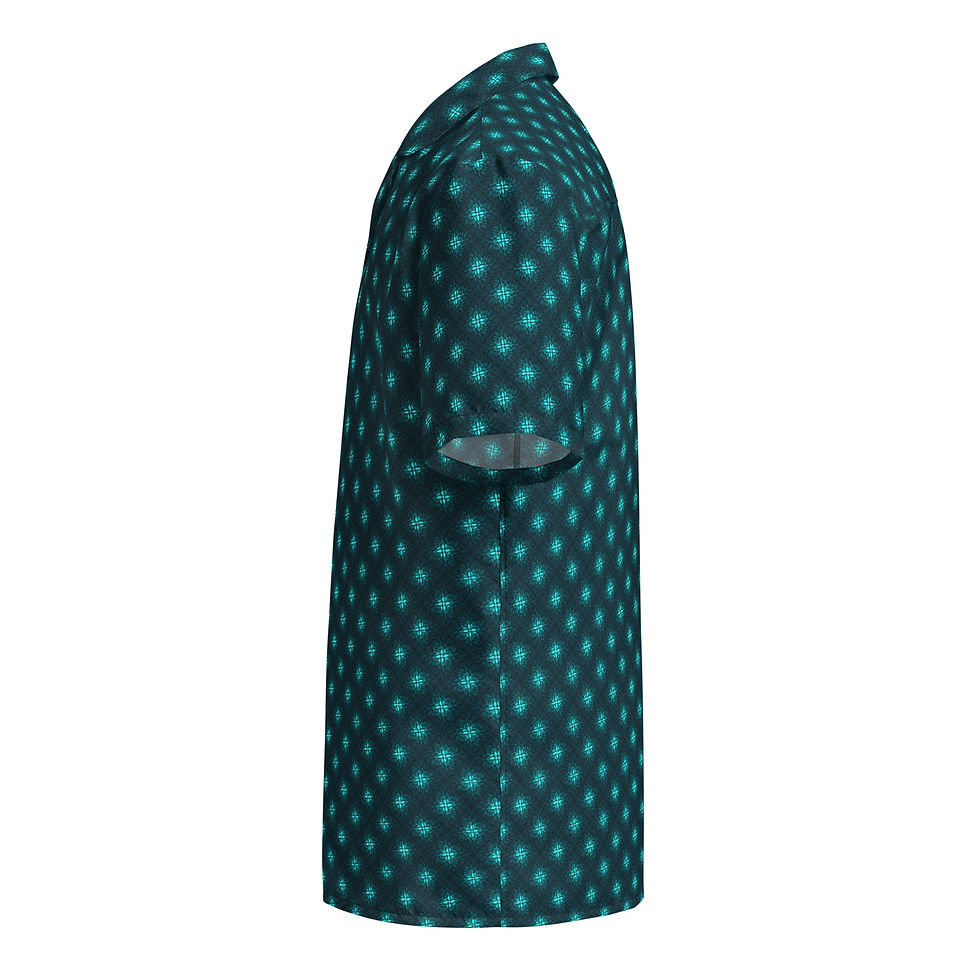 Thumbnail: Flora Bora Unisex button shirt