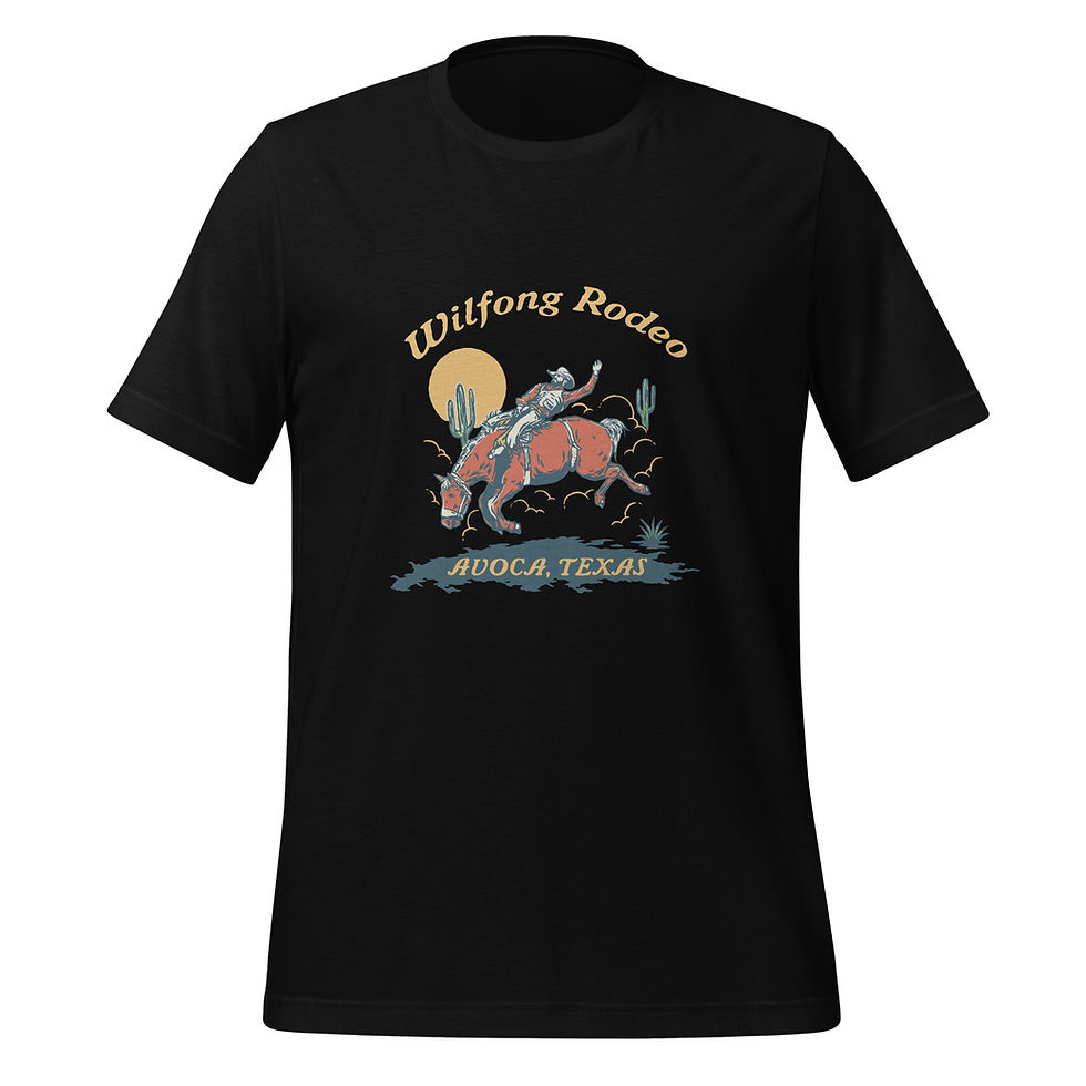 Thumbnail: Wilfong Rodeo Unisex t-shirt