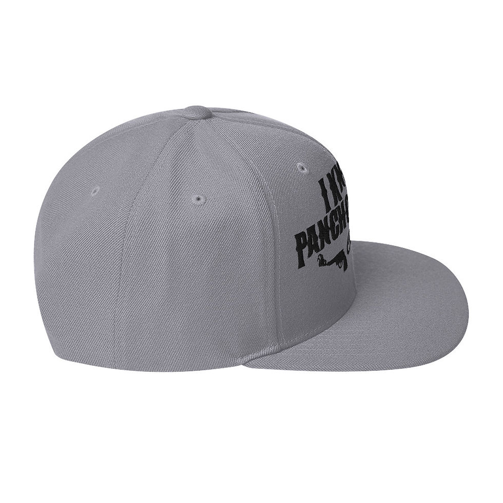 Thumbnail: I Know Pancho Villa Snapback Hat - Black Thread
