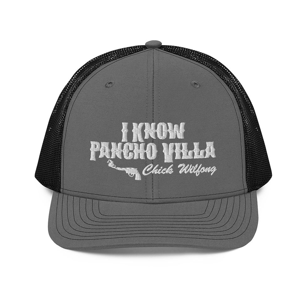 Thumbnail: I Know Pancho Villa Richardson 112 Cap - White Thread