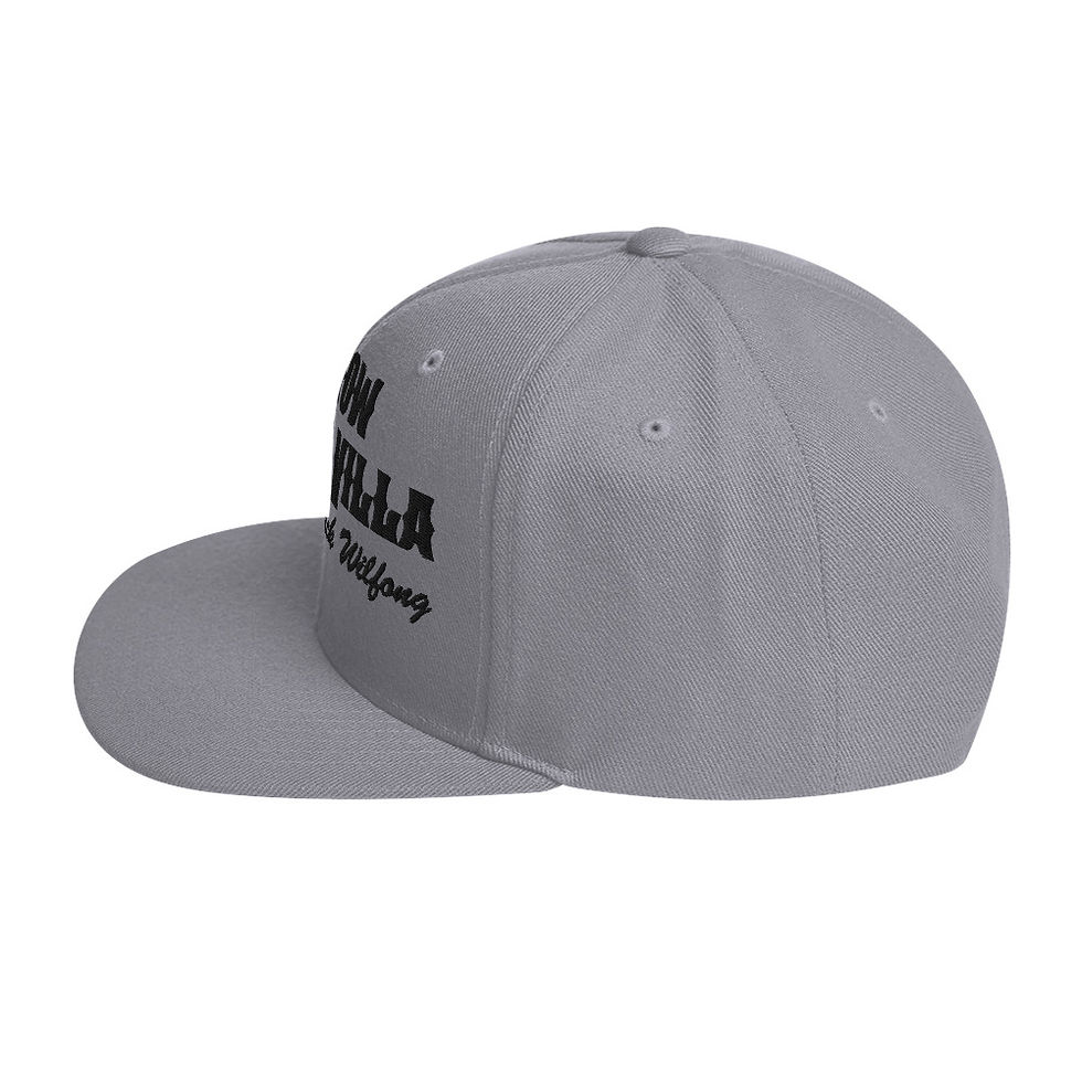 Thumbnail: I Know Pancho Villa Snapback Hat - Black Thread