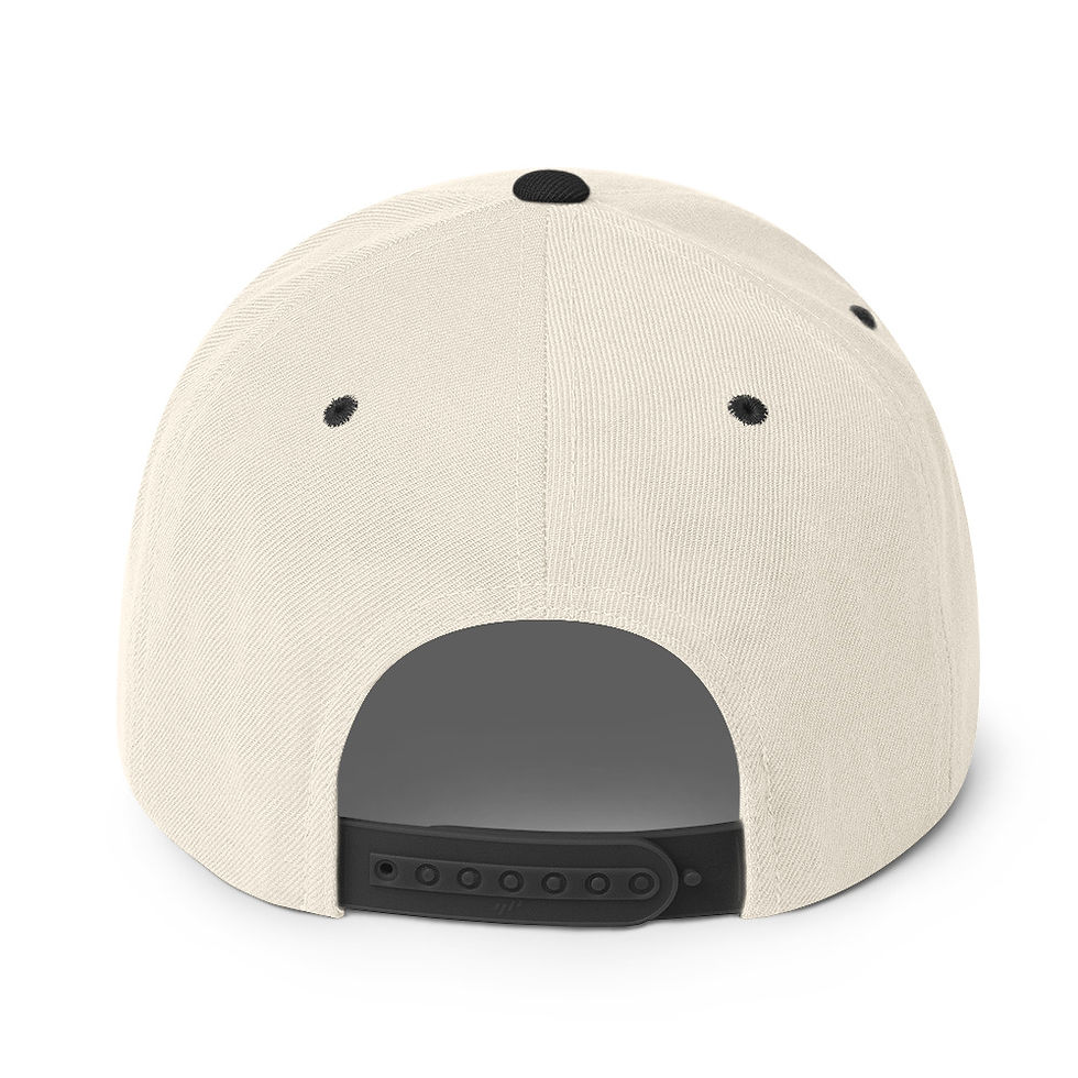 Thumbnail: I Know Pancho Villa Snapback Hat - Black Thread