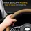 Thumbnail: Beige Wavy Steering Wheel Cover