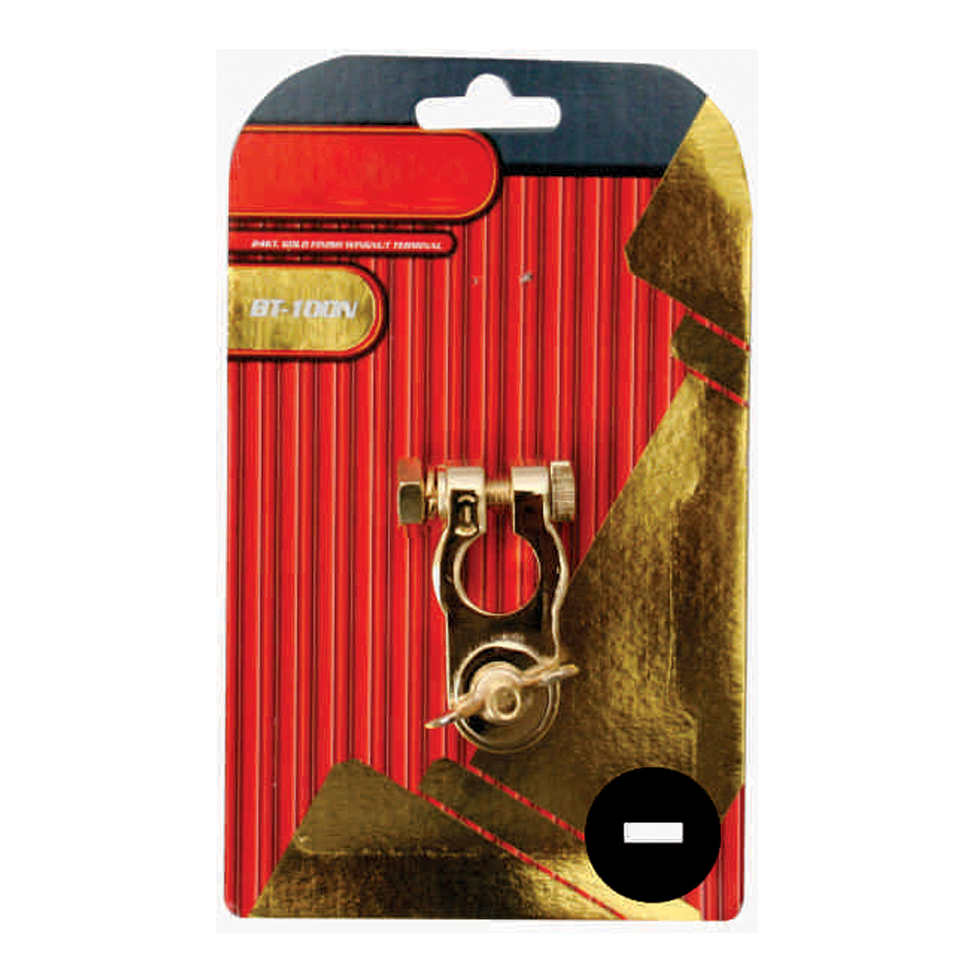 Battery Terminal Gold Buttefly Bolt Negative