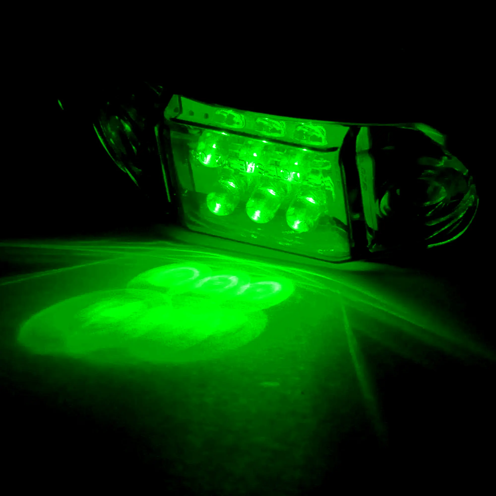 Green Oval LED Lamp IGTuningMiami Car Accessories Wholesale