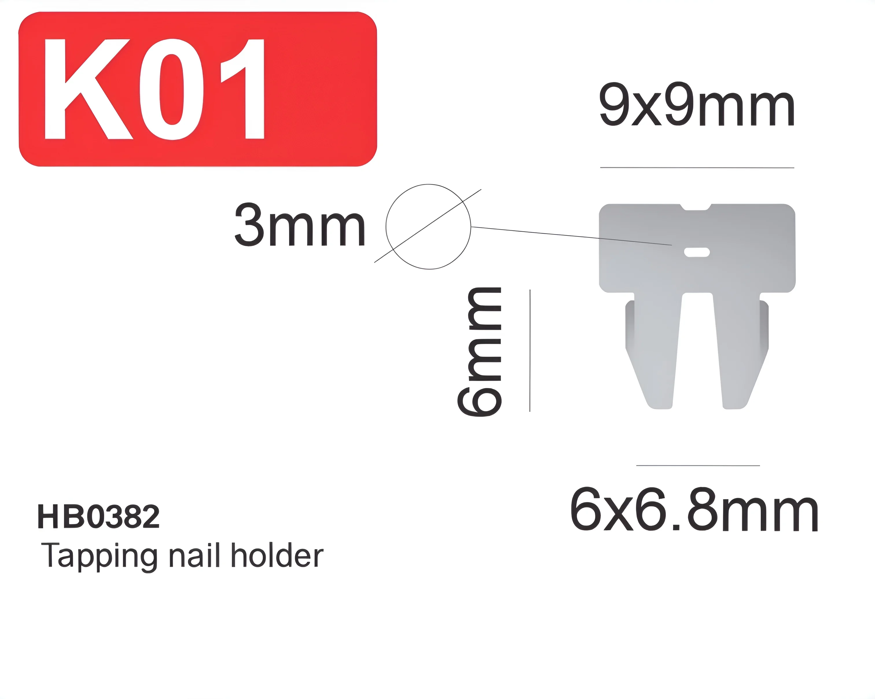 Car Body Clip K01 100 Pcs IGTuningMiami Car Accessories Wholesale car-body-clip-k01-100-pcs-igtuningmiami-car-accessories-wholesale