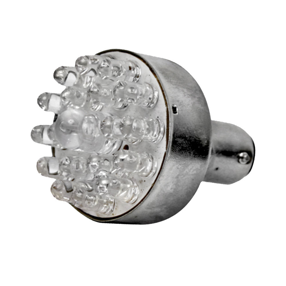 19 Leds Bulb 2 contacts 1 pcs White