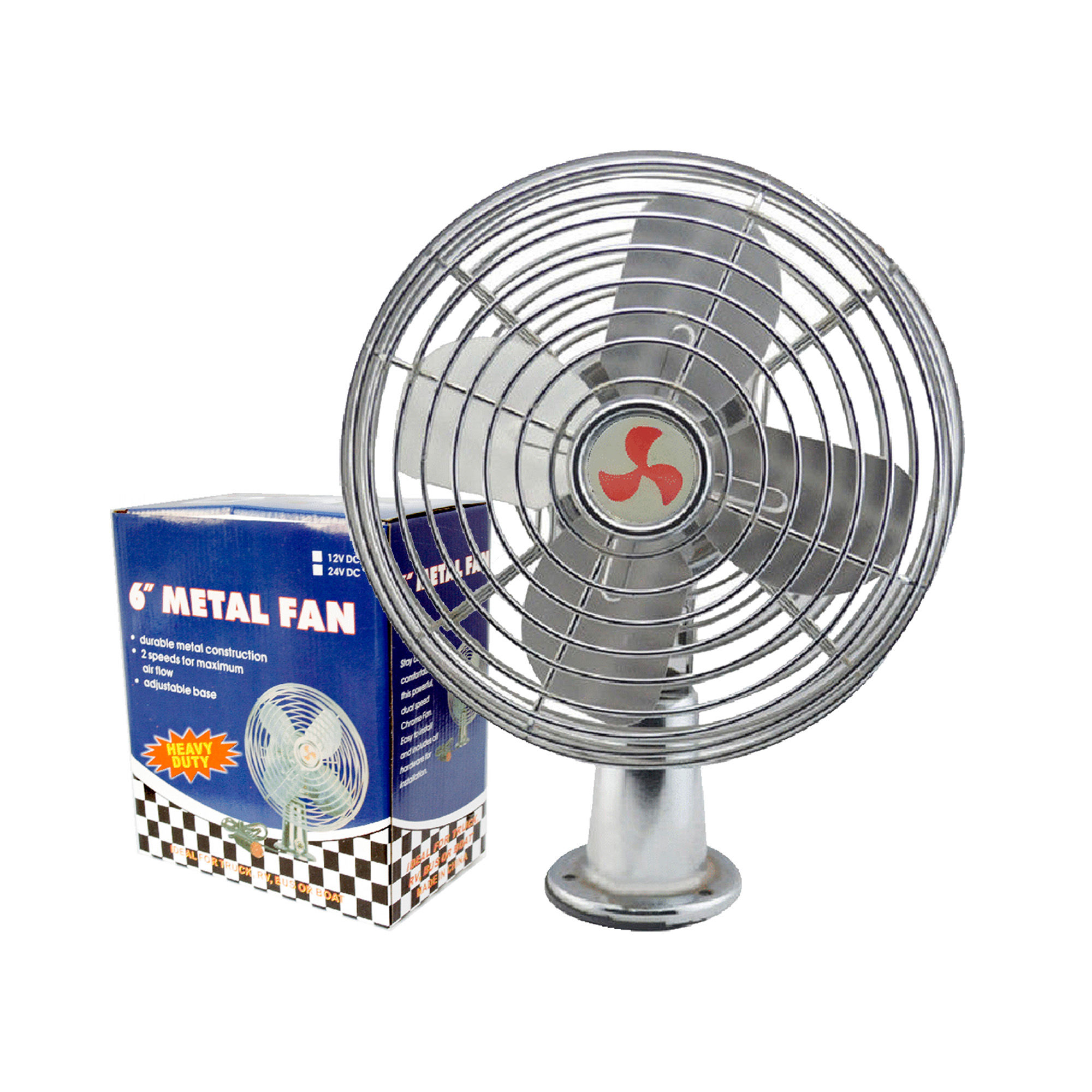 Metal Blade Fan 6 inches