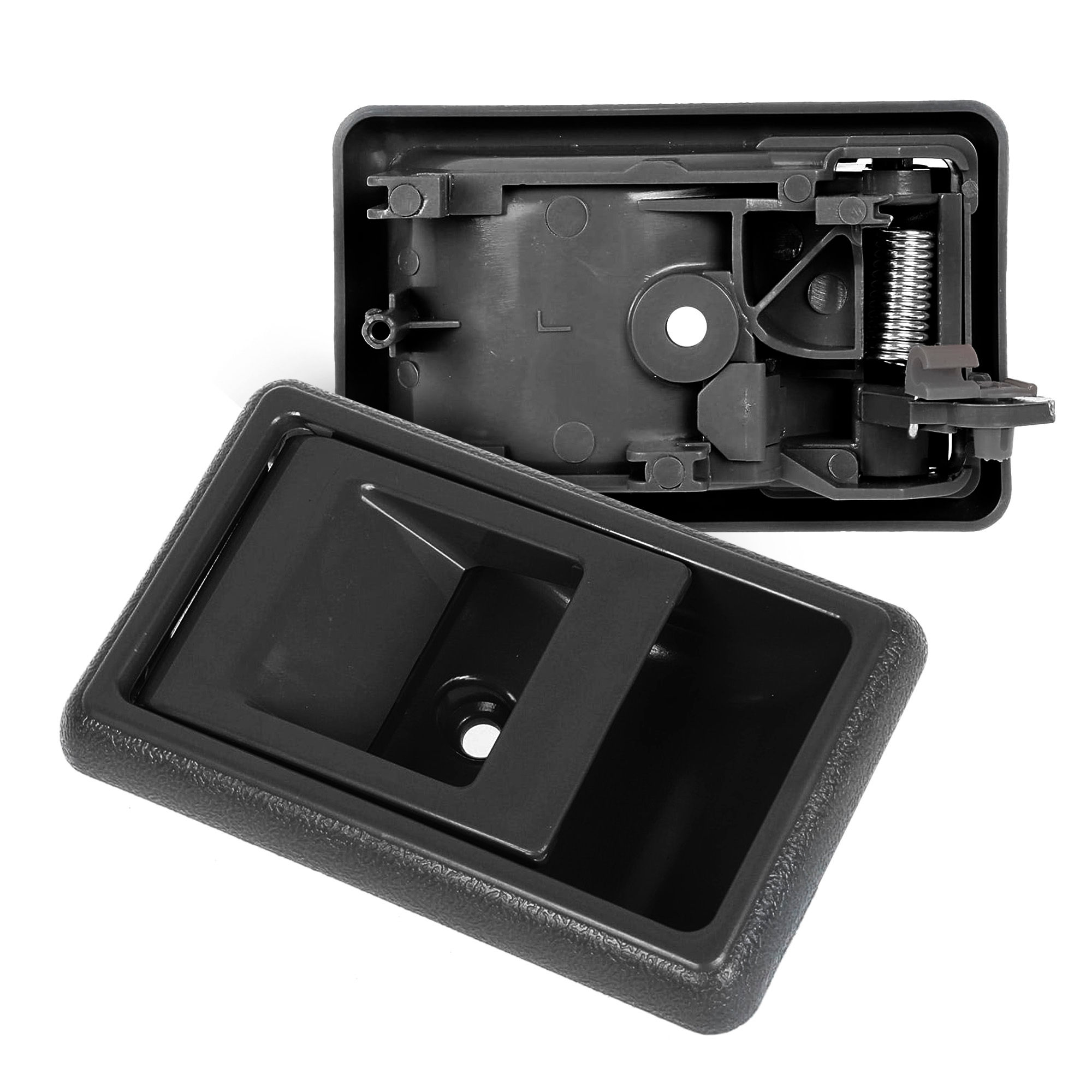 Plastic Handle Car Door Black 1 pcs