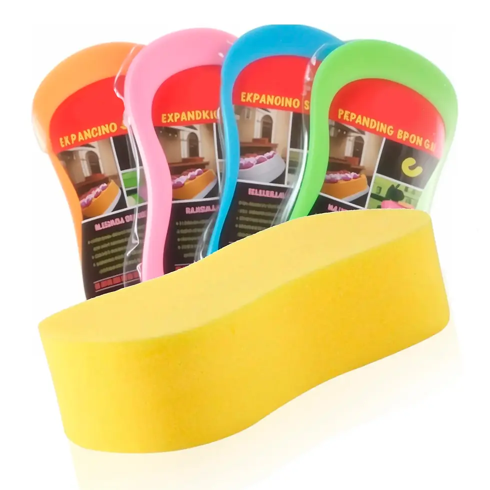 Double expanding sponge