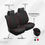 Thumbnail: Seat Cover Kit Special Black-Red