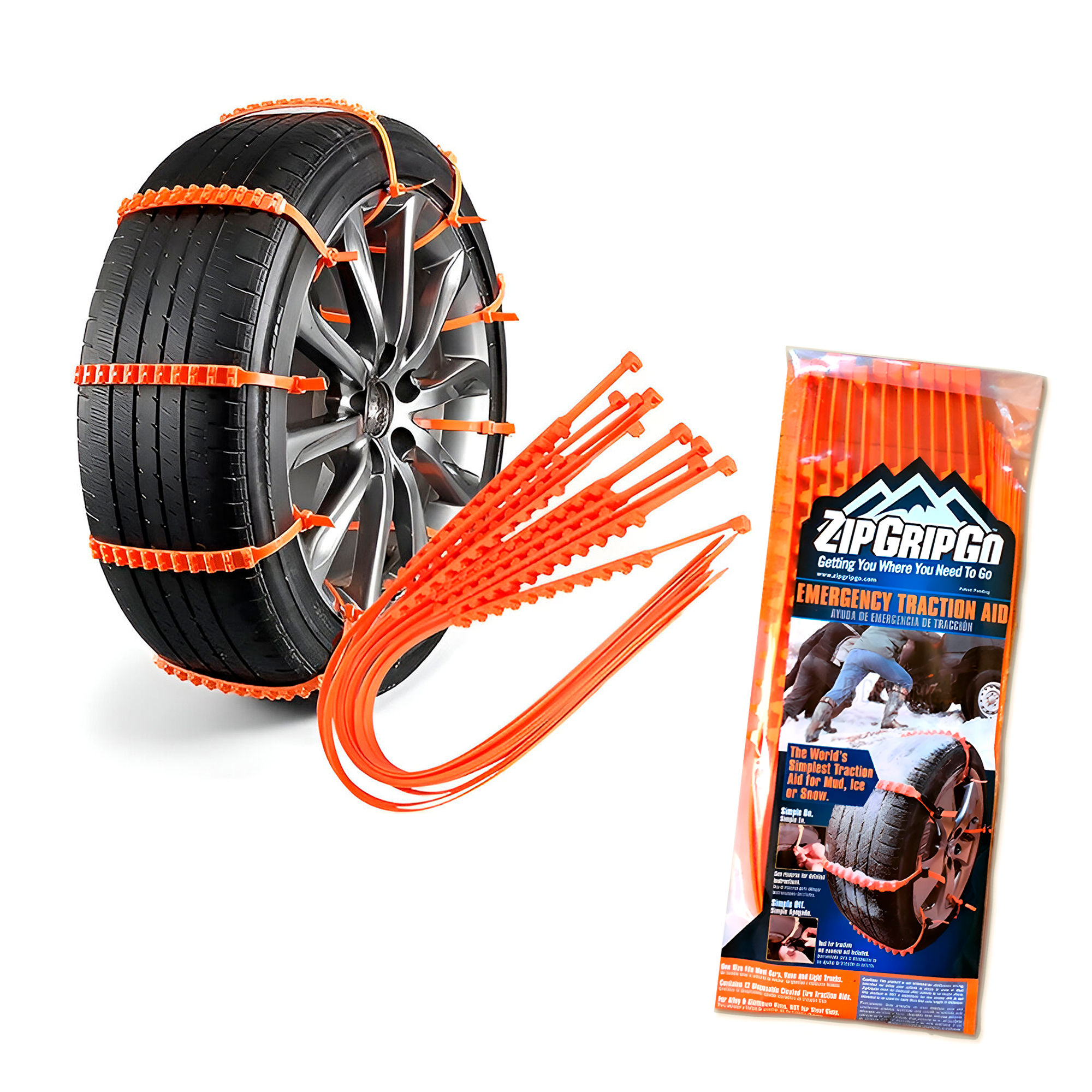 Emergency Car Tire Chain For Snow and Mud