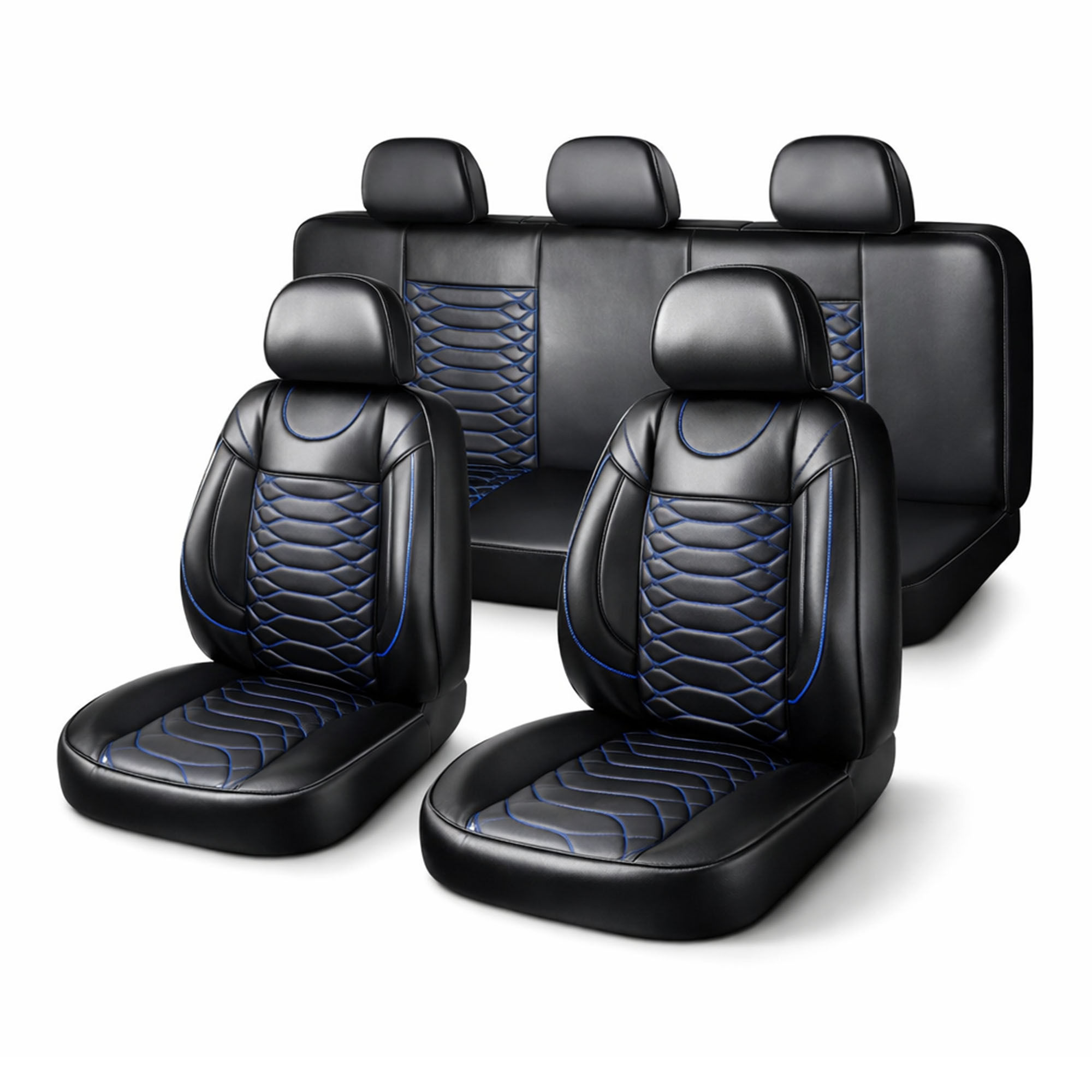 Mod Lazio Seat Cover 11 pcs Blue