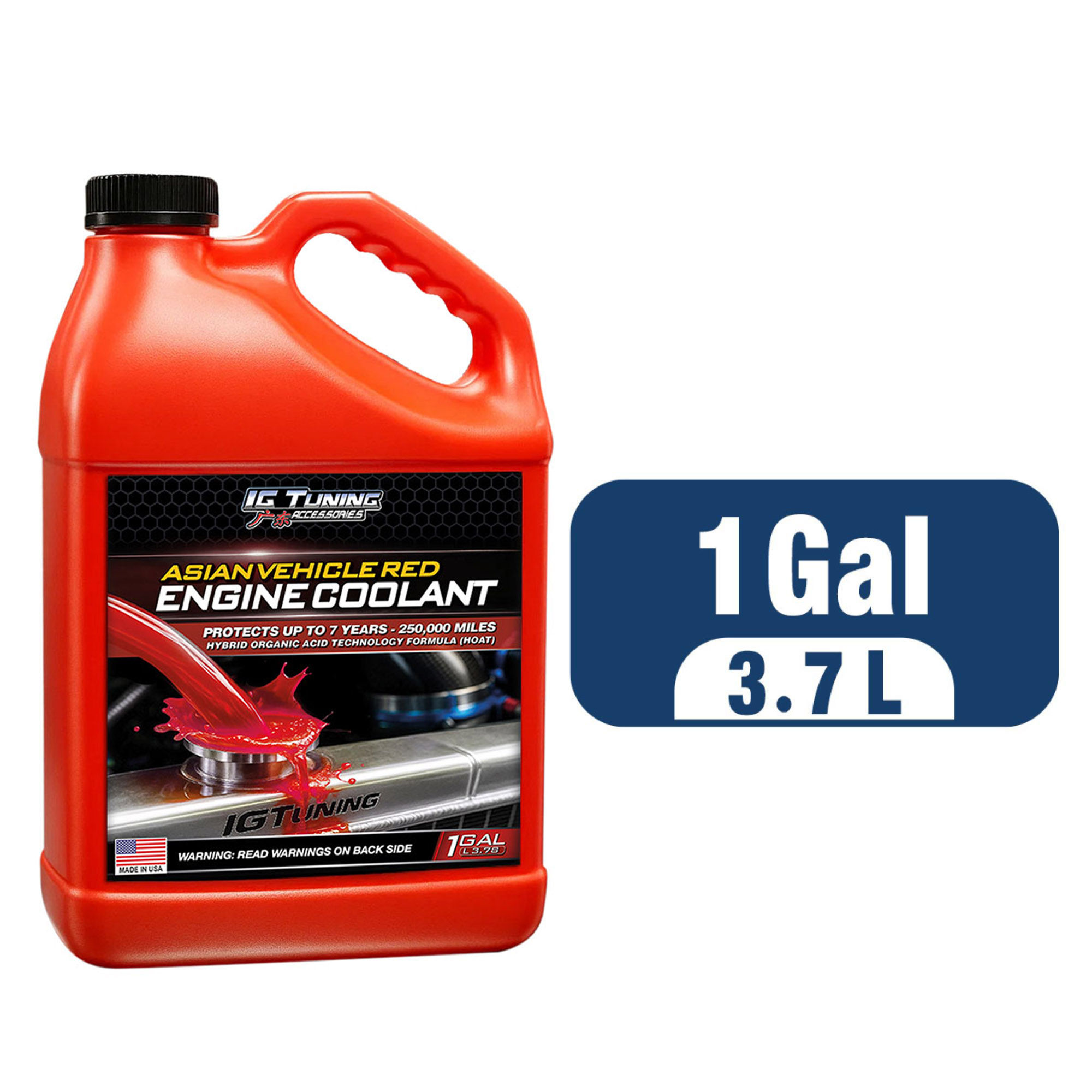 Anti Rust Coolant Red 1 Gal 6 pcs