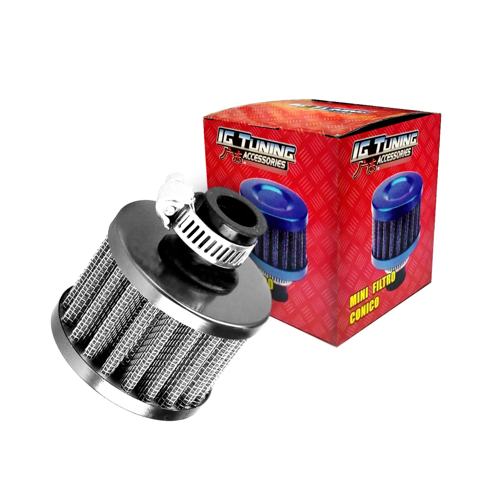 Mini Air Filter Tuning Chrome