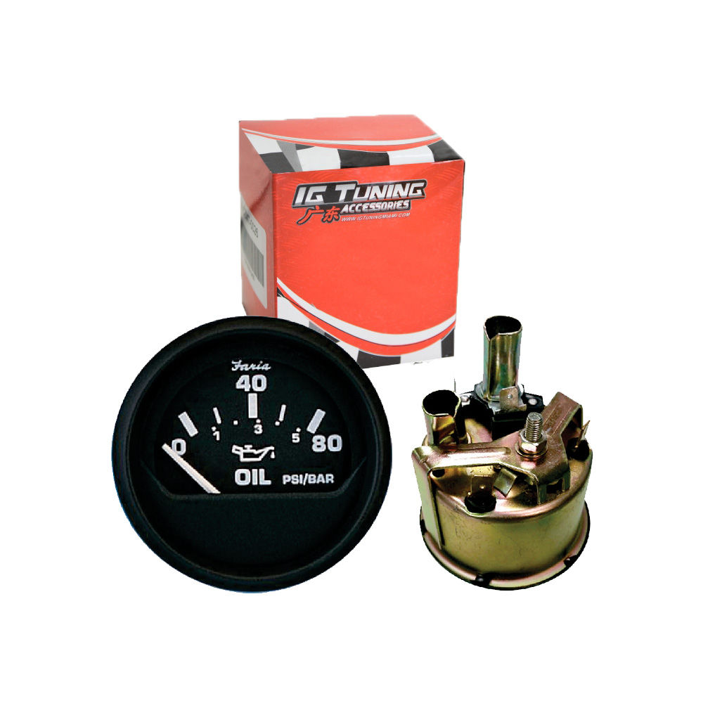 Oil Pressure Elect Gauge 60Mm