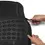 Thumbnail: Floor Mat PVC Adjustable Black 4 Pcs