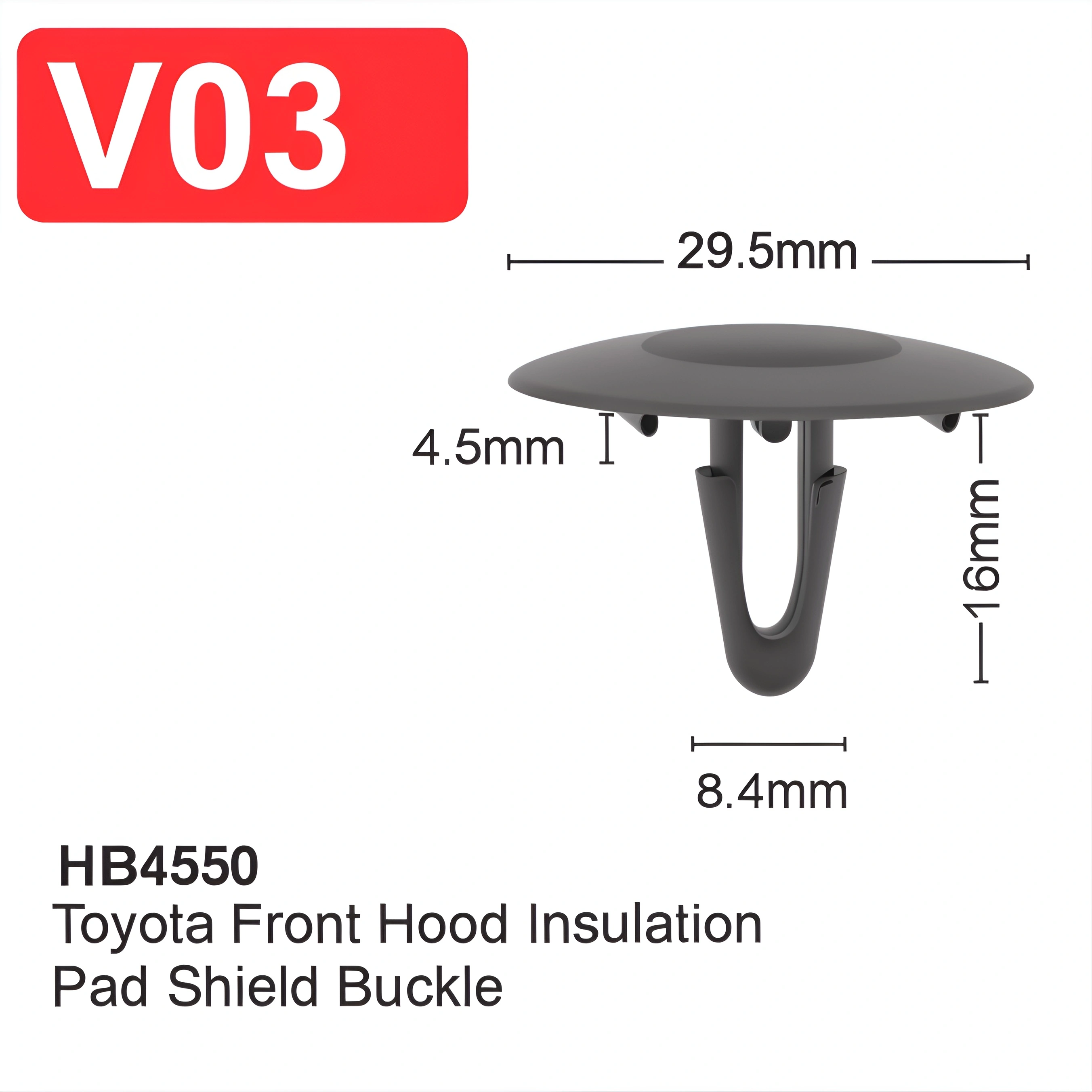 Trunk Clip V03 100 pcs IGTuningMiami Car Accessories Wholesale