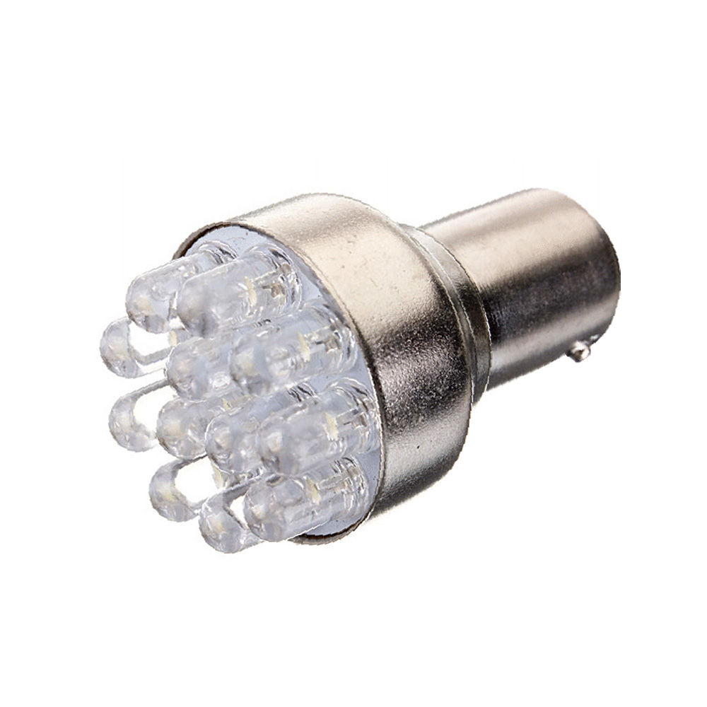 Double Cont Green 12 Led Bulb 2 Pcs