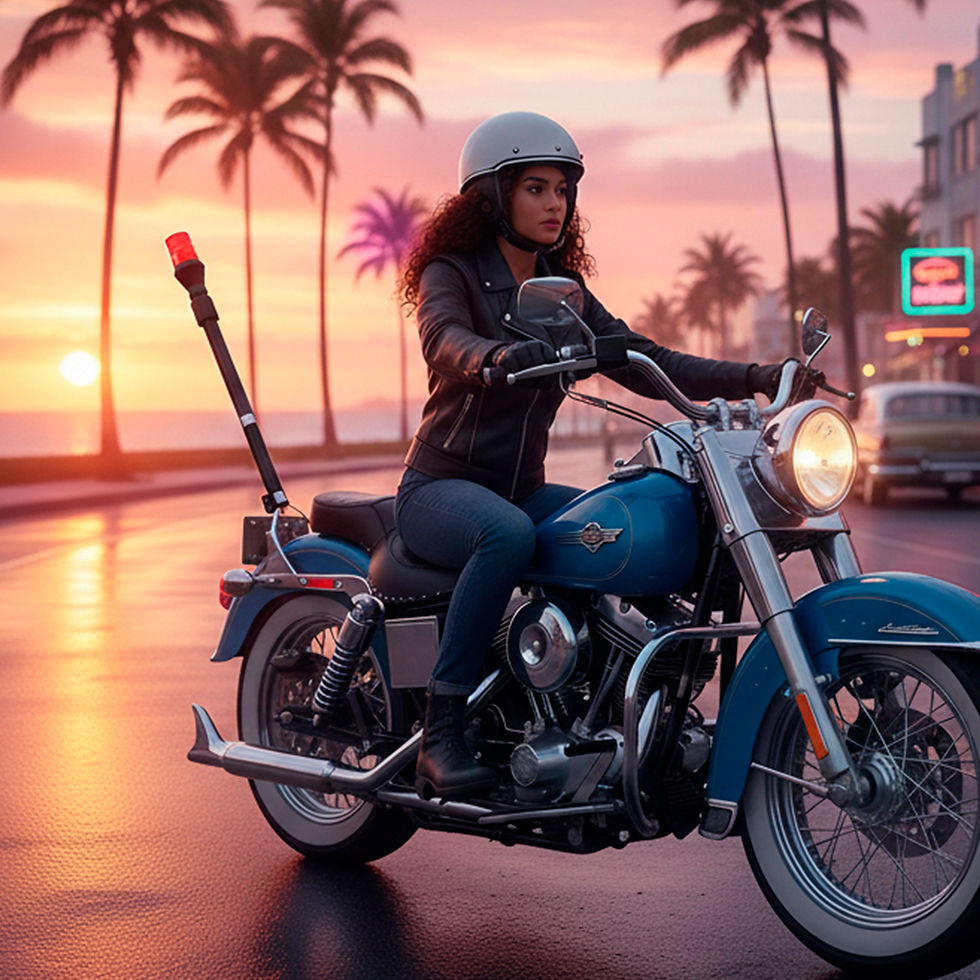Thumbnail: Motorcycle Pole Strober Light