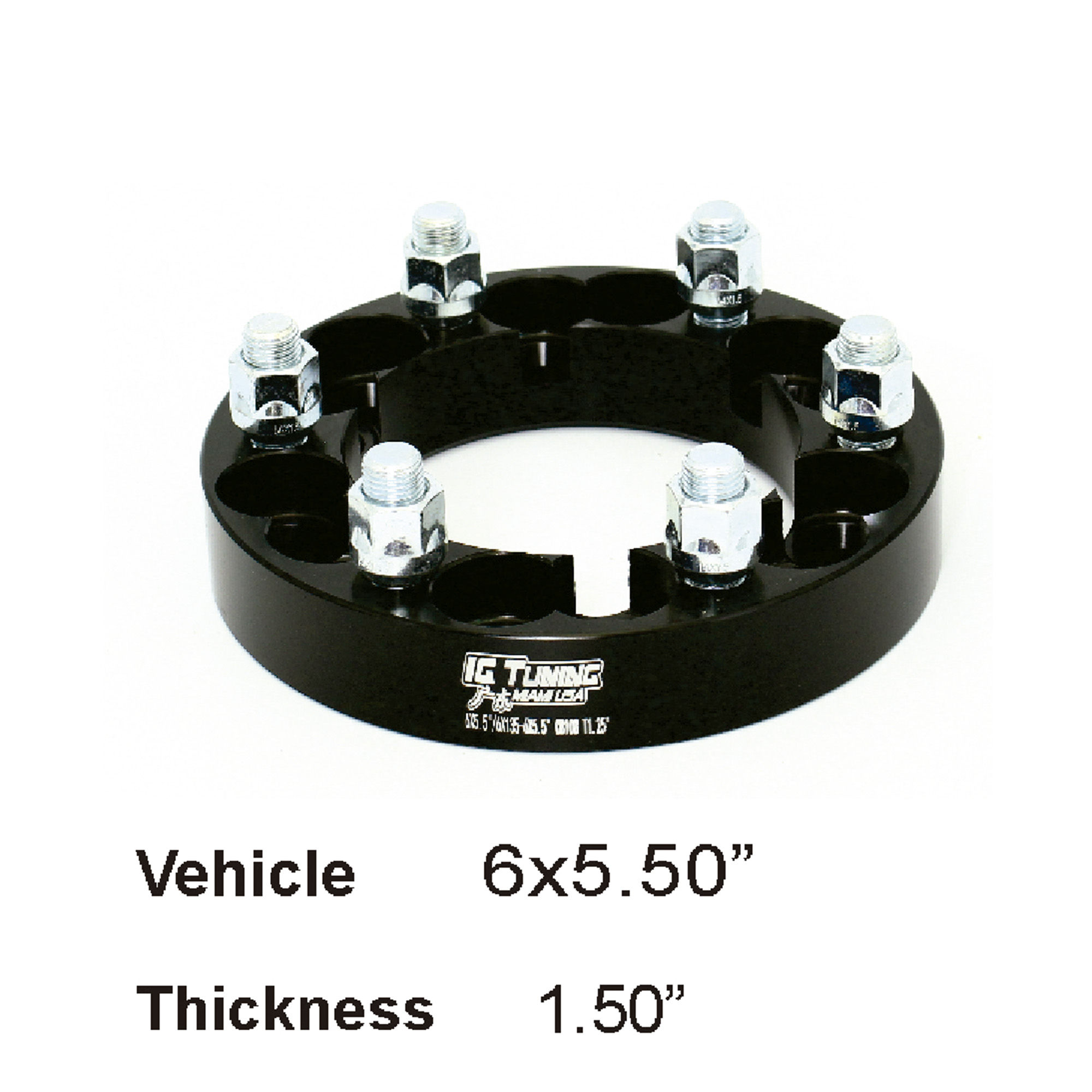 Adapter 6x5.5 to 6x5.5 CB78.1mm T1.50 2pcs