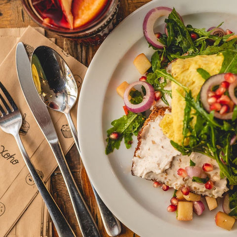 Breakfast in Tela Aviv