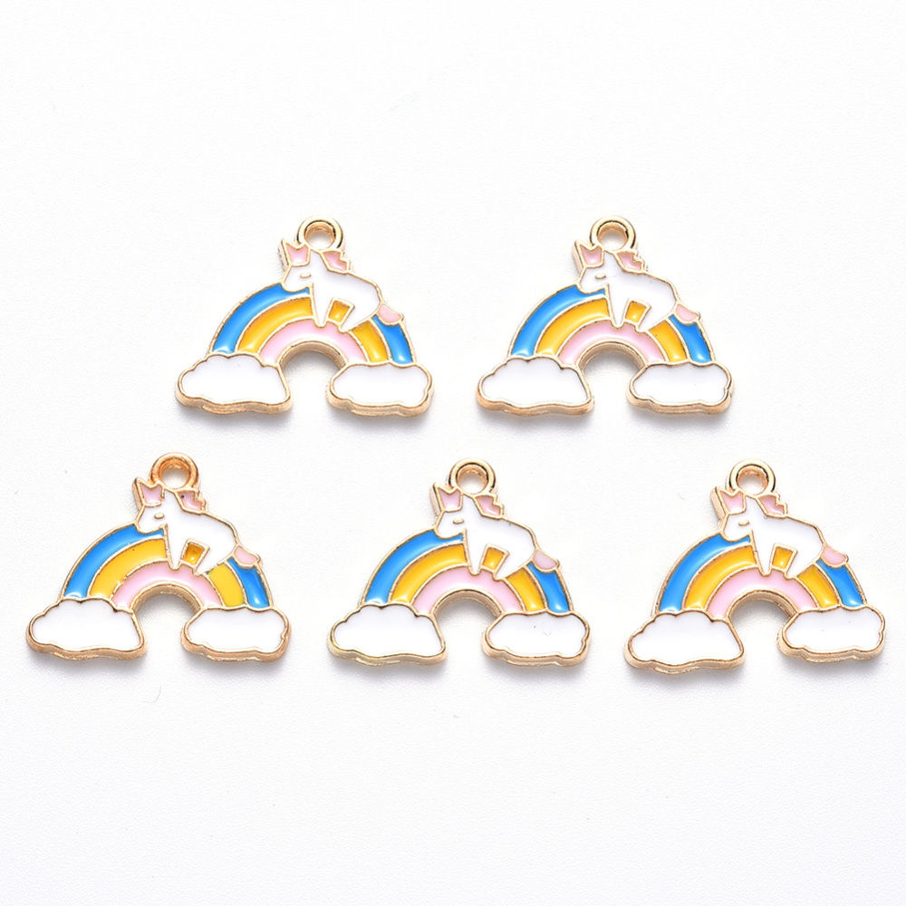 Charms de Unicornio y Arcoiris
