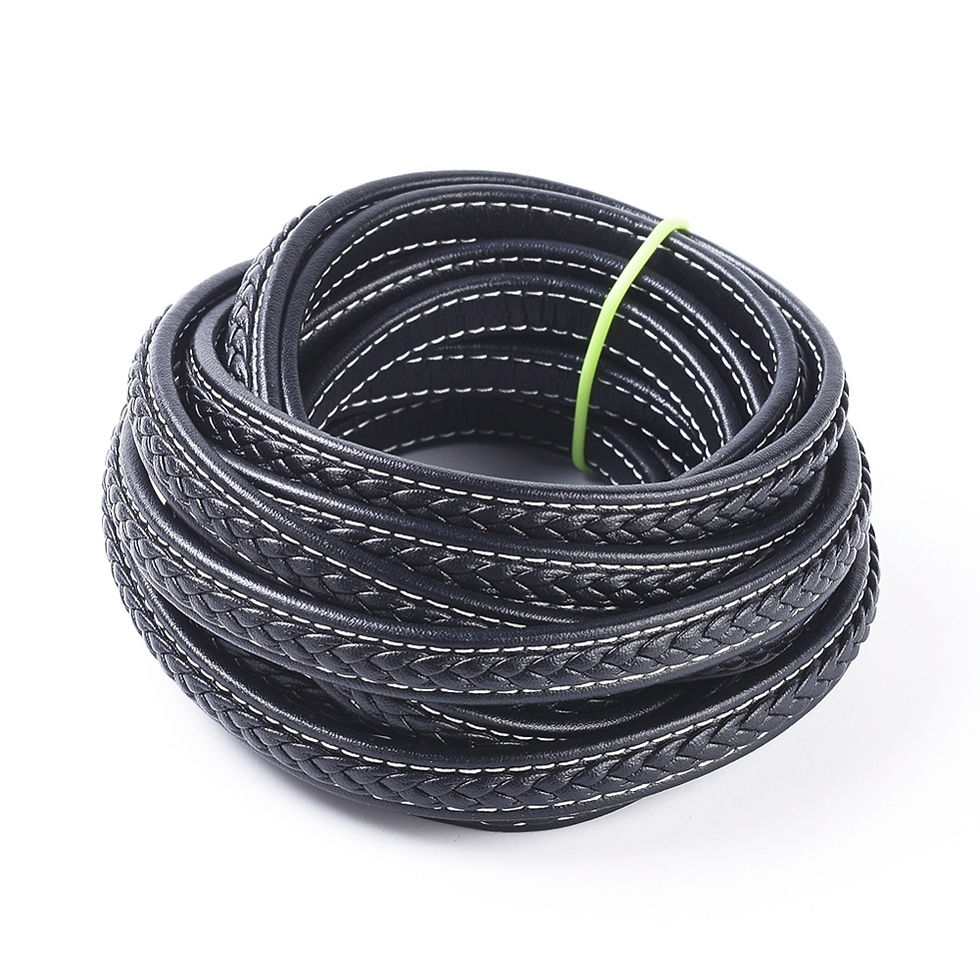 25 Pzs Ajustable Trenzado Vintage Cuero Brazalete Multicapa | Meses Sin