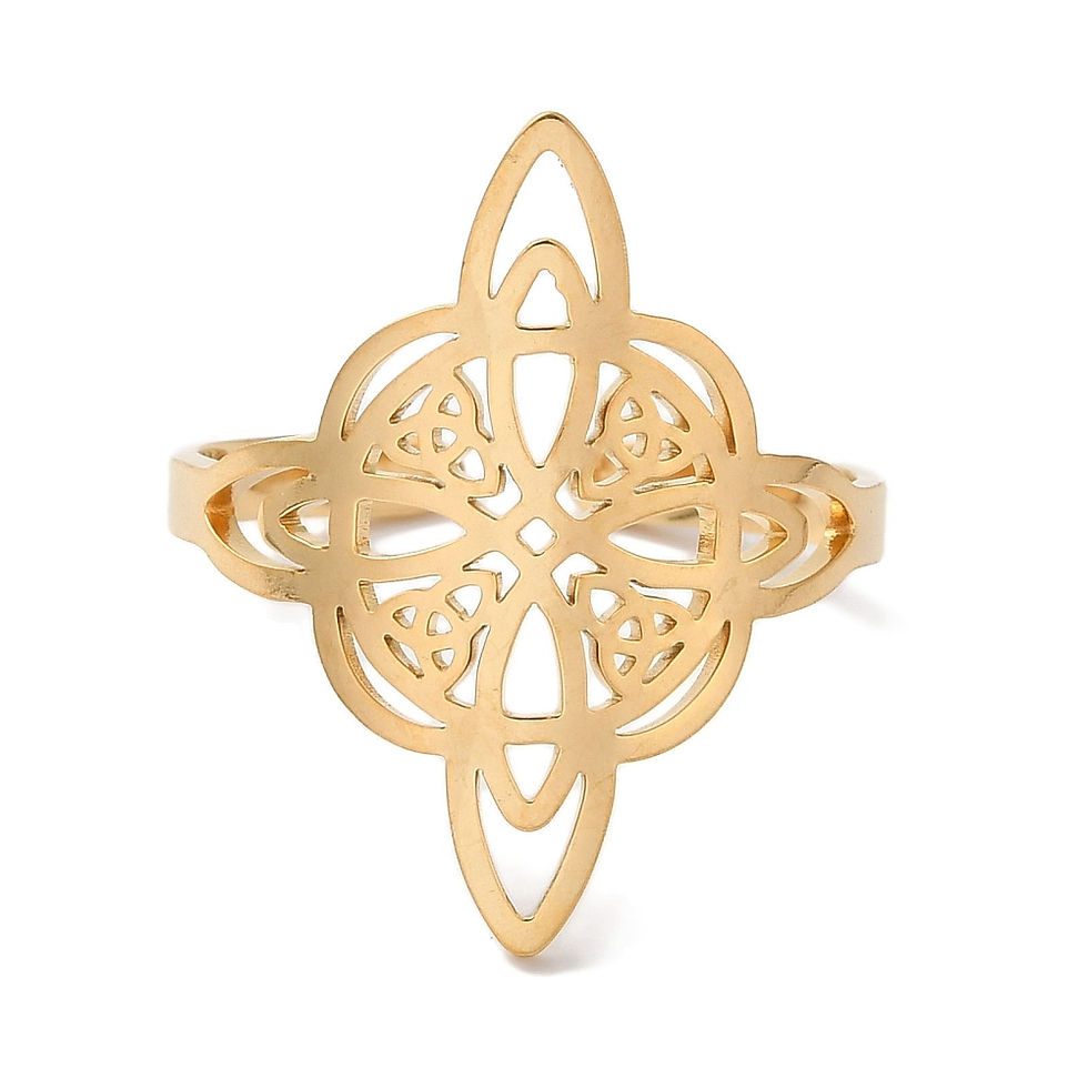 Miniatura: Anillo con Nudo de Bruja
