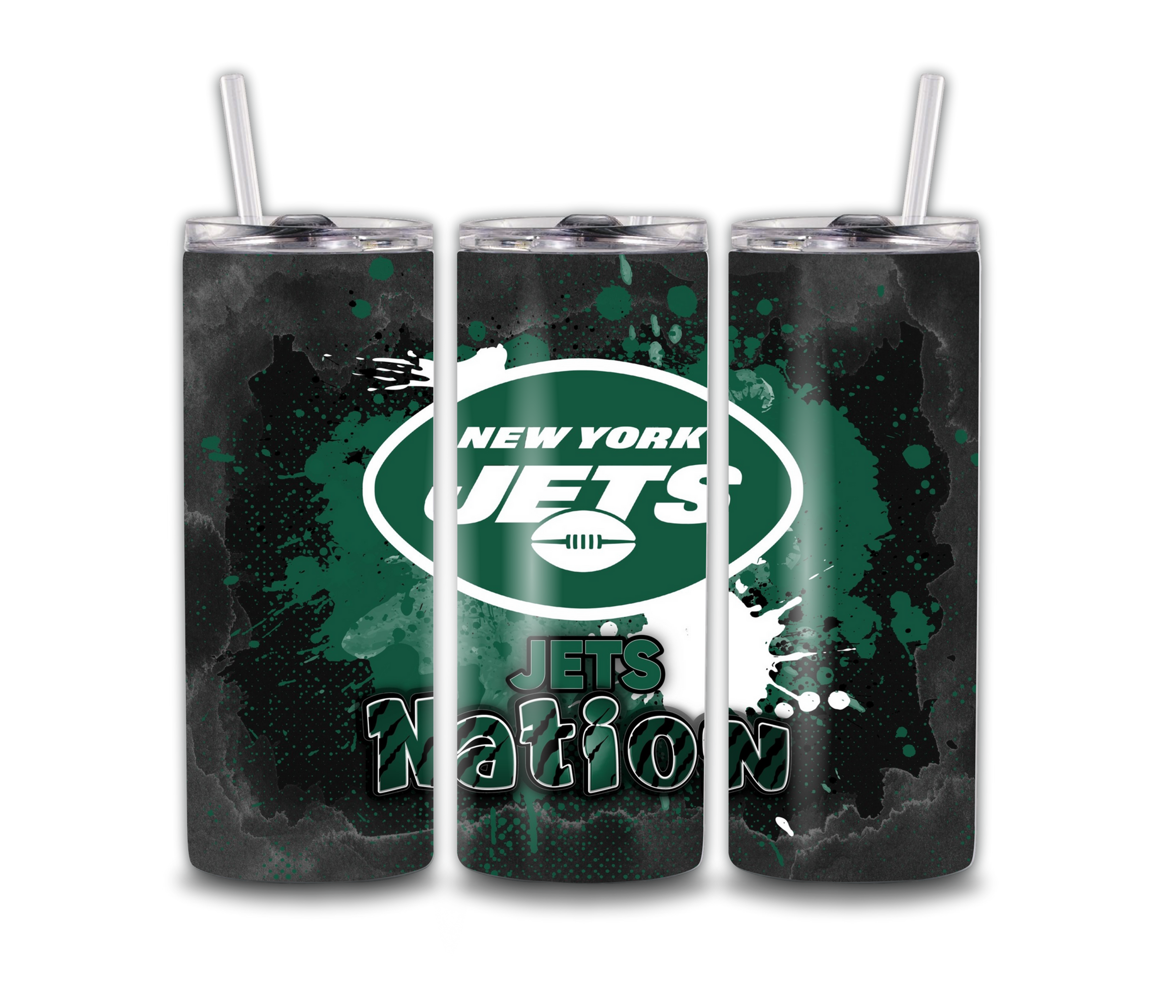 Paint Splatter New York Jets