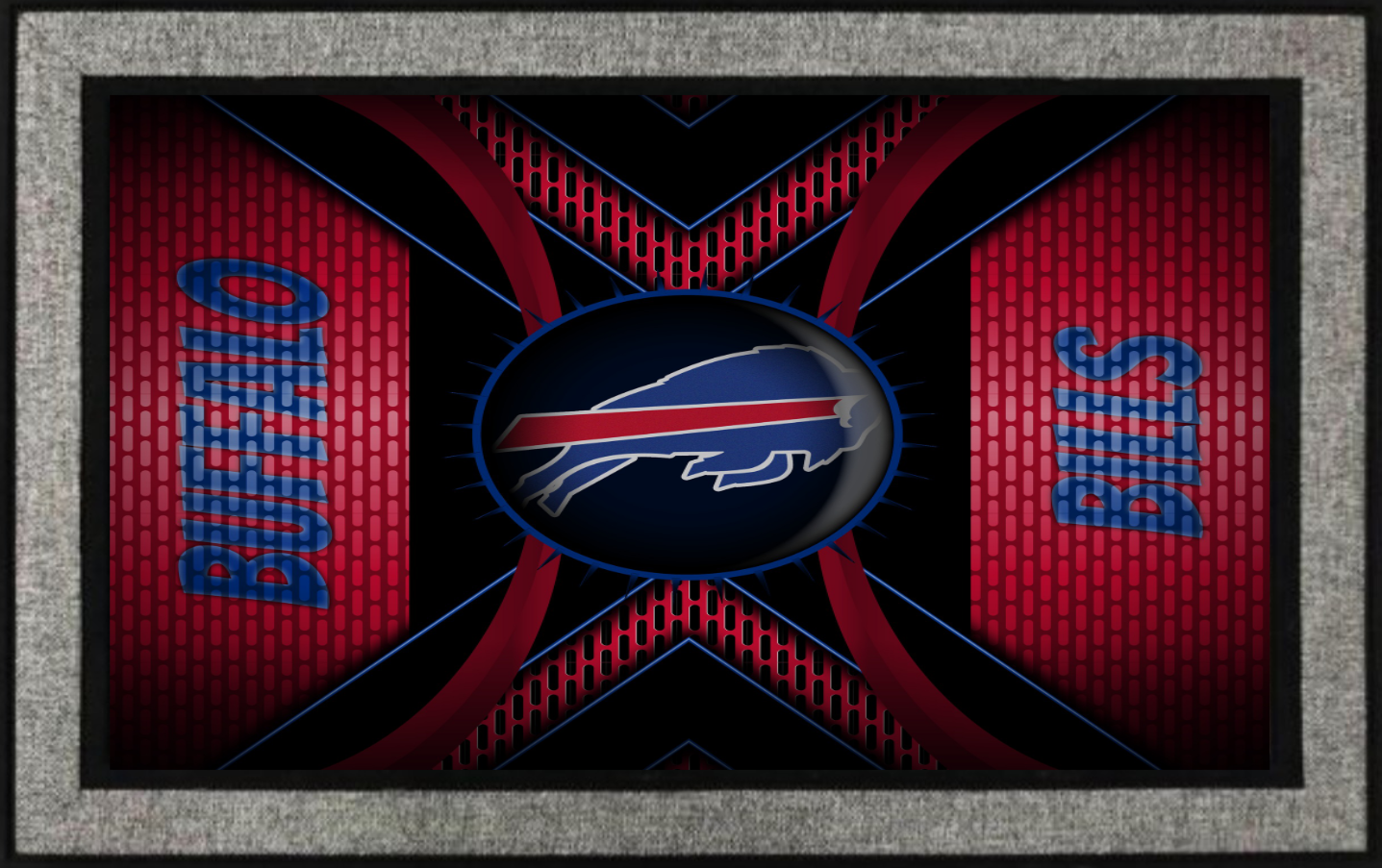 Metal Crate Buffalo Bills