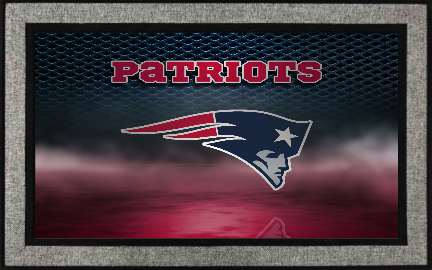 Smoke Metal New England Patriots