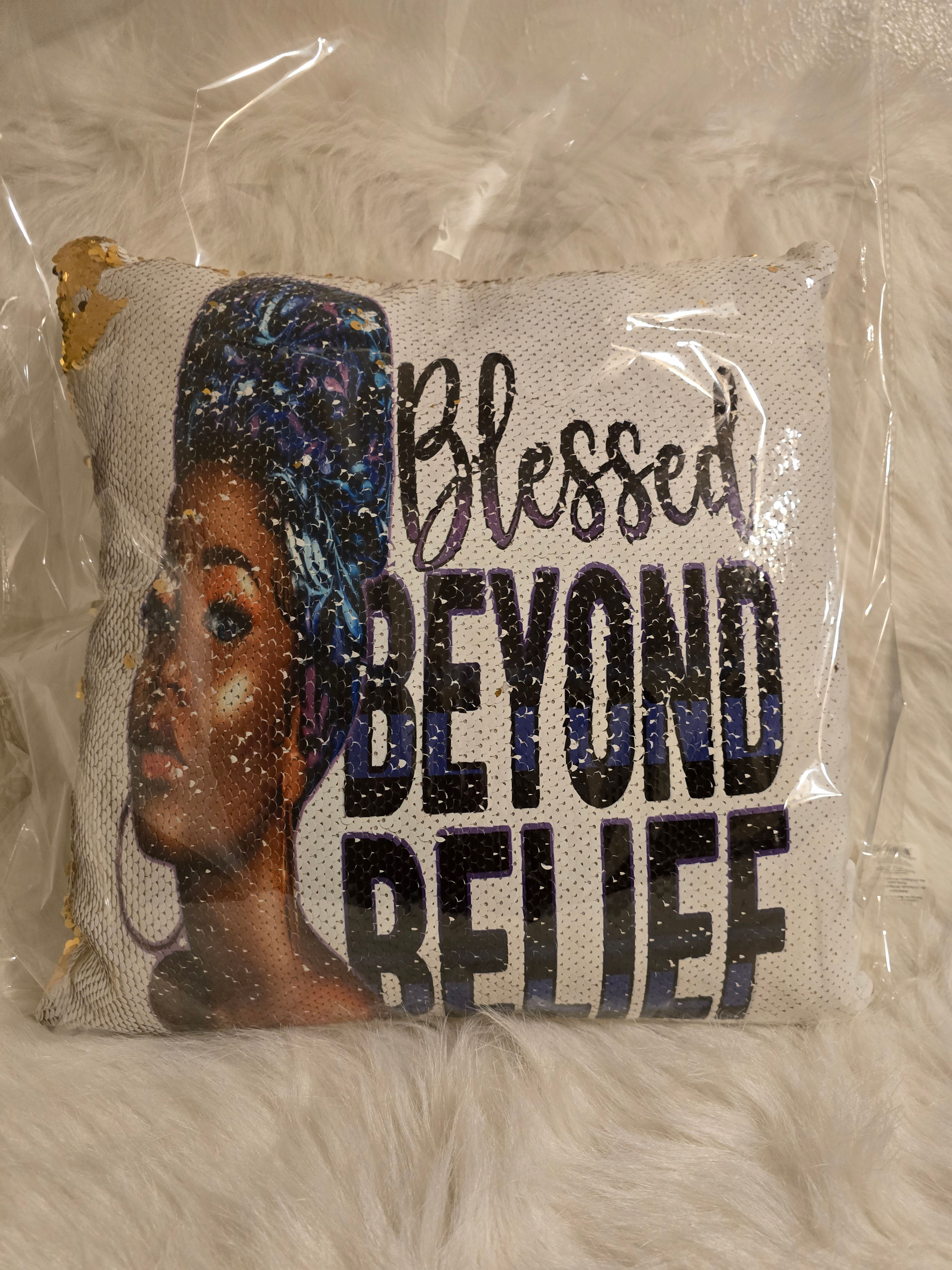 Personalized Photo Sequin Pillow