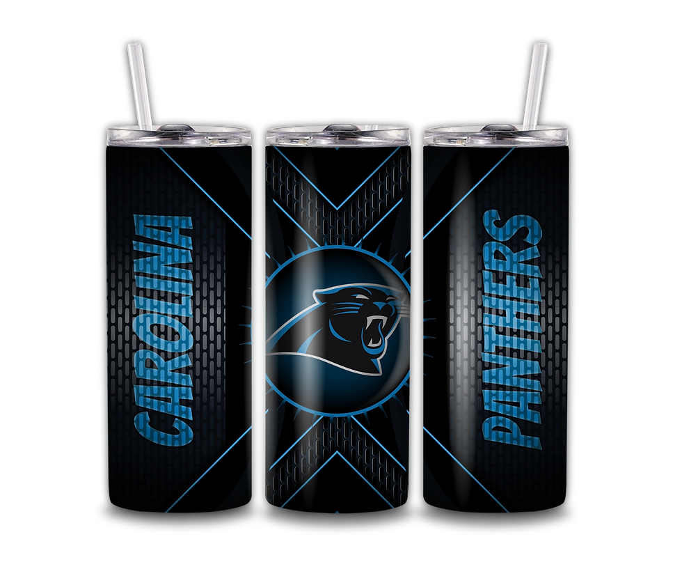 Metal Crate Carolina Panthers