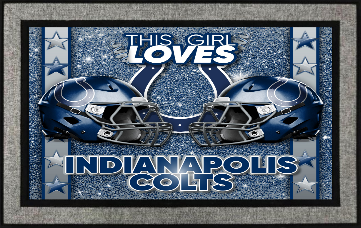Girl Helmets Indianapolis Colts