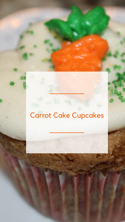 Carrot Cake Cupcakes