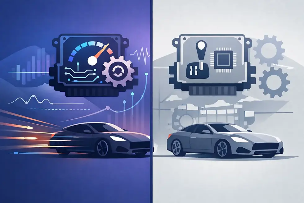 TCU Tune Versus Stock Software: What Changes?
