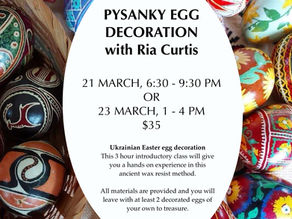 Pysanky Egg Decoration