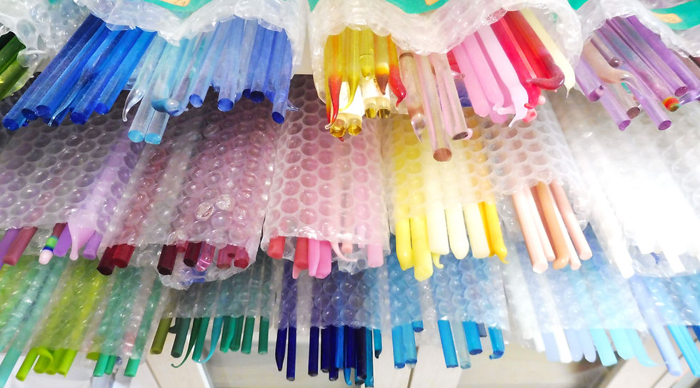 ガラス制作材料