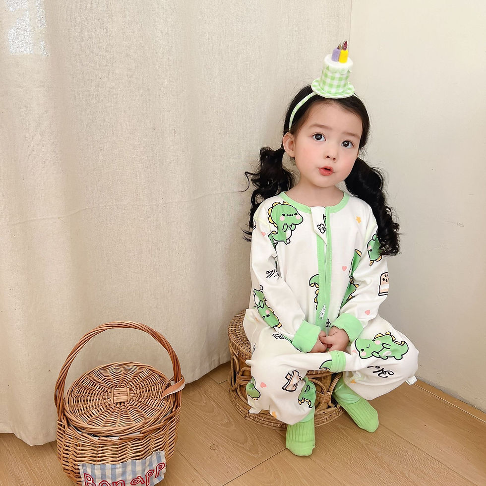 Thumbnail: Kids' All-Season Cotton Sleeper