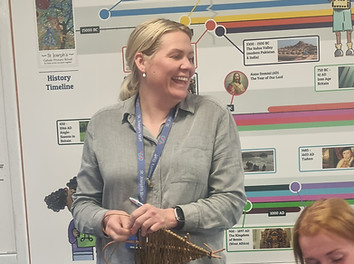 Willow weaving health and well-being inset in Sheffield