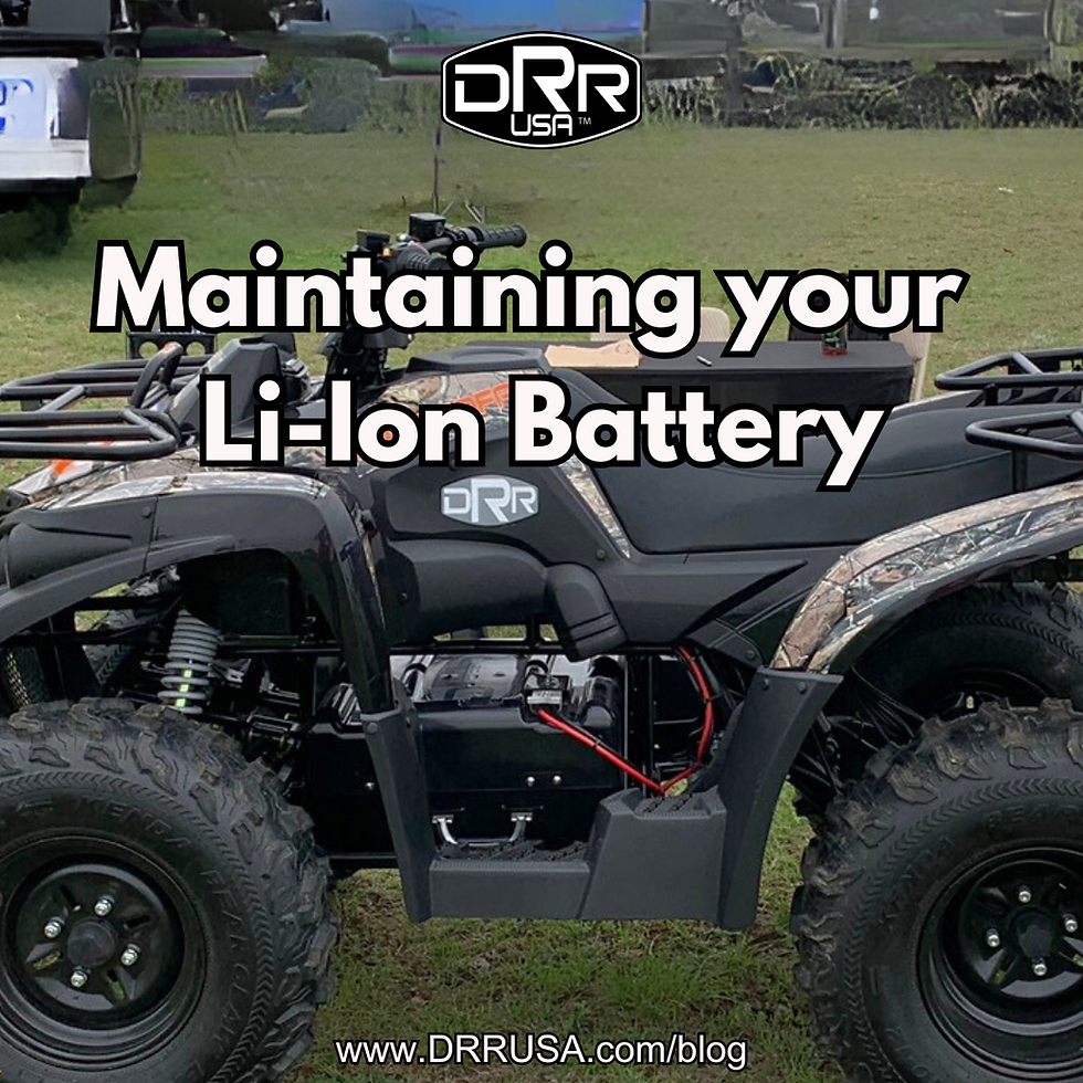 How To Maintain your Lithium-Ion Battery
