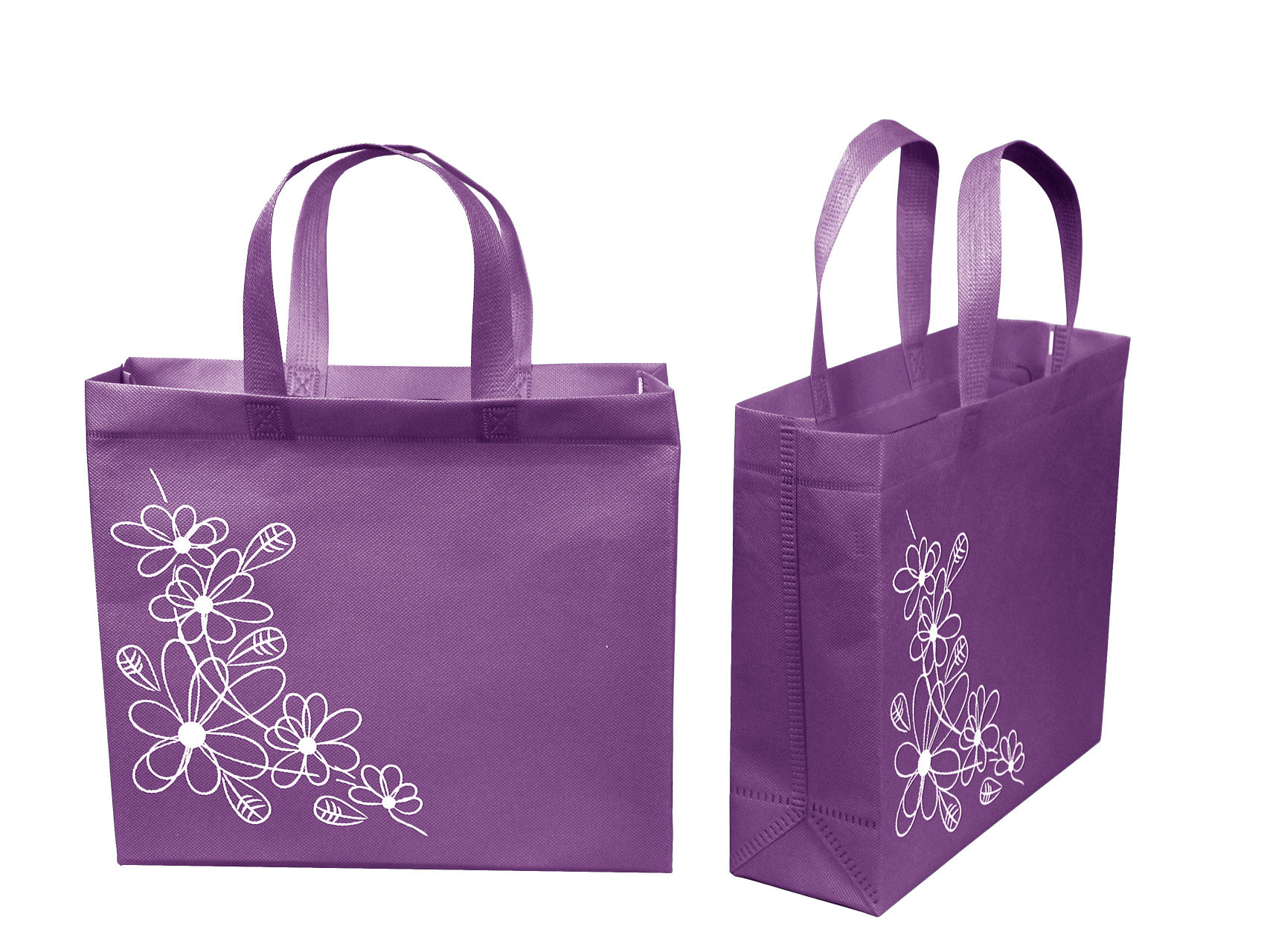 BOX (1) "Ромашка", фіолетовий, 320х270х100 мм